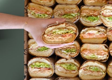 Halalapalooza Sandwich Tray