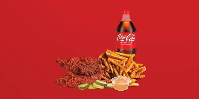 Box #1: 2 Tenders, Fries & Drink