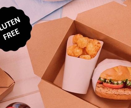 Gluten-Free Chicken Smash® Burger Boxed Lunch