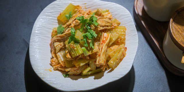 Celery & Bean Curd