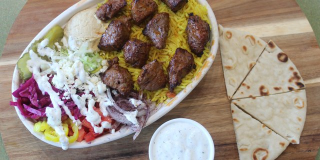 Lamb Shish Kebab Bowl