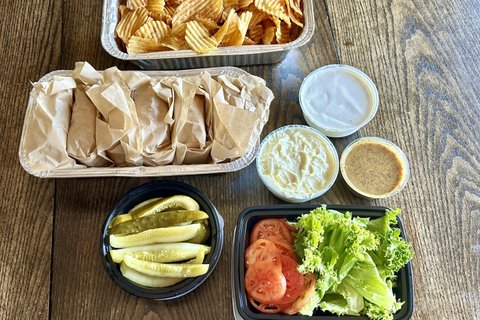 Grilled Chicken Sandwich Bar