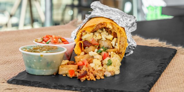 The Inferno Breakfast Burrito