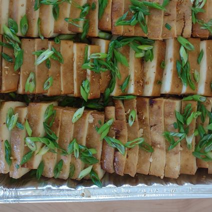 Sesame Glazed Tofu