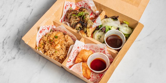 Chicken Momo Boxed Lunch