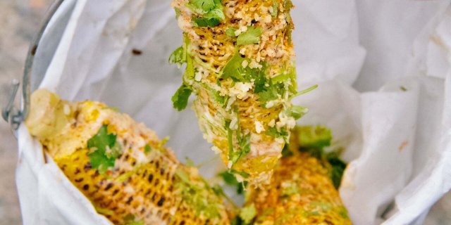 Famous Roasted Street Corn