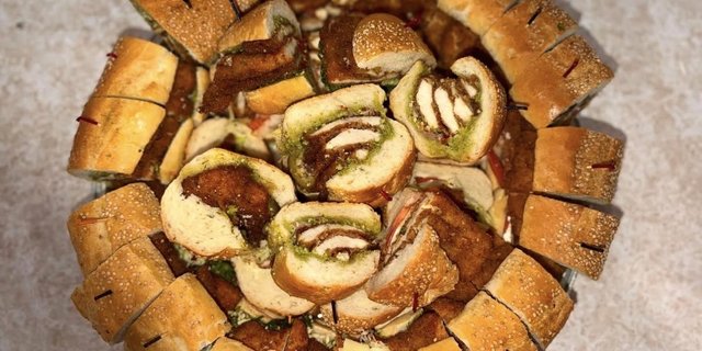 Chicken Cutlet Hoagie Tray