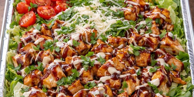 BBQ Ranch Chicken Salad