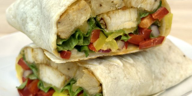 Spicy Chicken Wrap