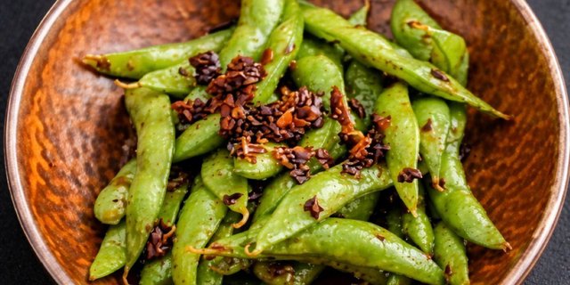 Garlic Chili Edamame