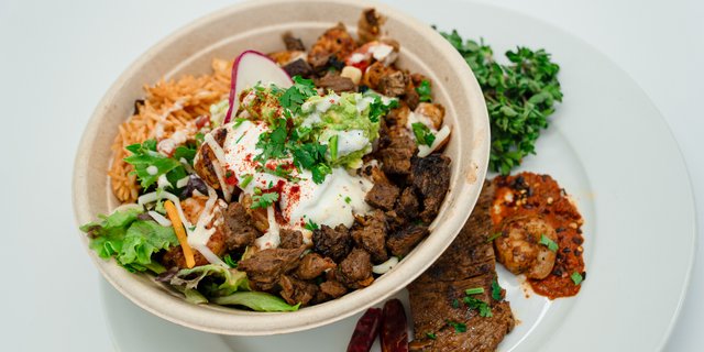 Shrimp & Carne Asada Bowl