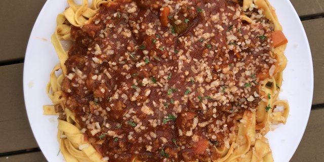Spicy Bolognese