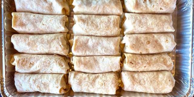 Burritos Tray