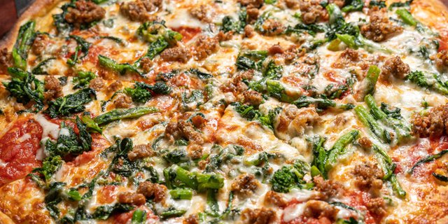 12" Gluten-Free Broccoli Rabe & Sausage Pizza