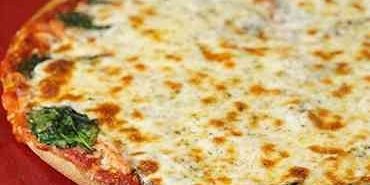 Spinach Supreme Thin Crust Pizza