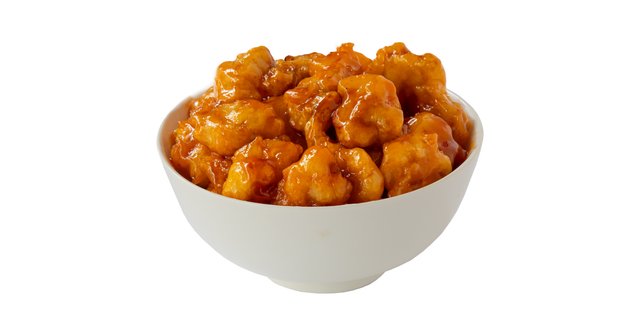 Orange Chicken Plate