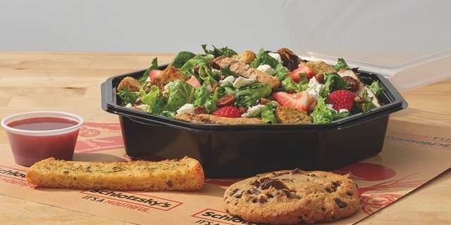 Strawberry Salad w/ Chicken Boxed Lunch