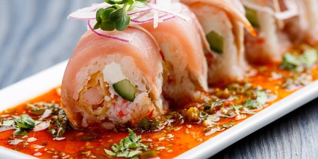 Cilantro Albacore Roll
