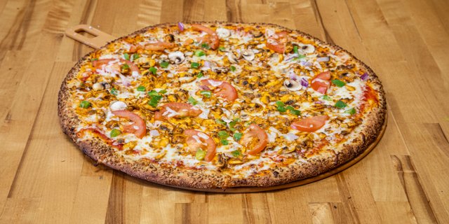 Spicy Mushrooms Pizza
