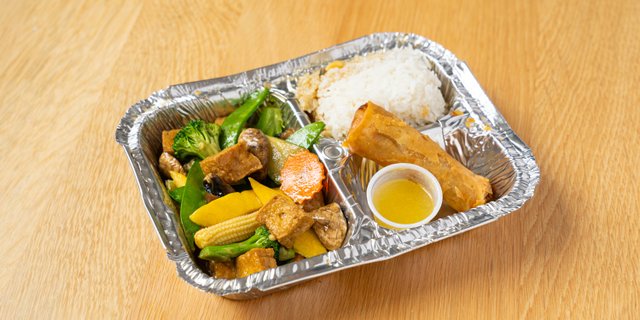 Individual Vegetarian Veggie Delight