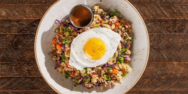 Loco Moco Fried Rice