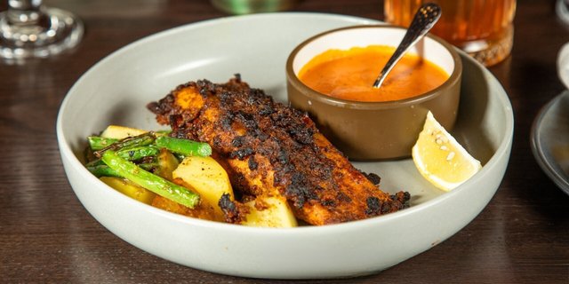 Punjabi Herb Salmon