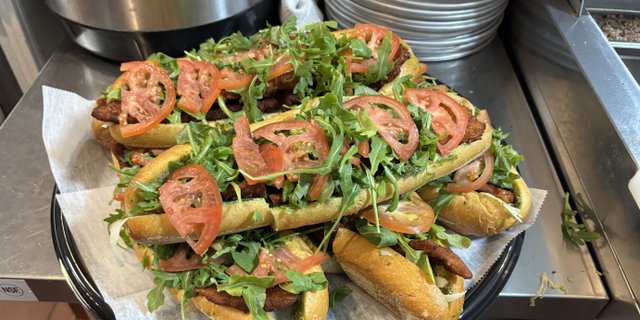 Large Platter of Rizzo Chicken Cutlet Sandwiches