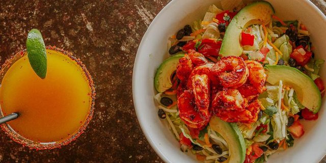 Fire-Roasted Shrimp Salad