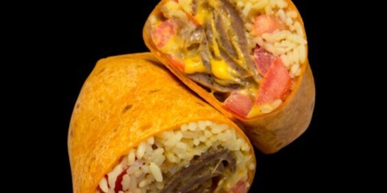 Cheesy Greek Burrito