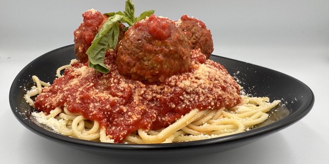 Individual Spaghetti & Meatballs