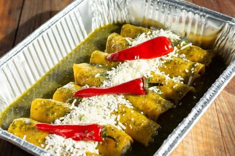 Butternut Squash & Corn Enchiladas