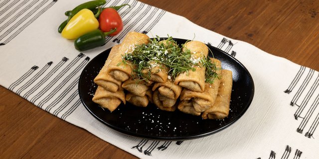 Mini Fried Beef Burros