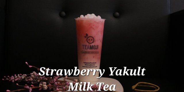 Strawberry Yakult Milk Tea