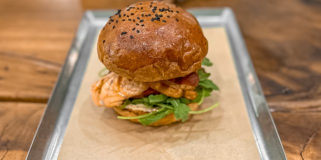 Salmon Club Sandwich Boxed Lunch