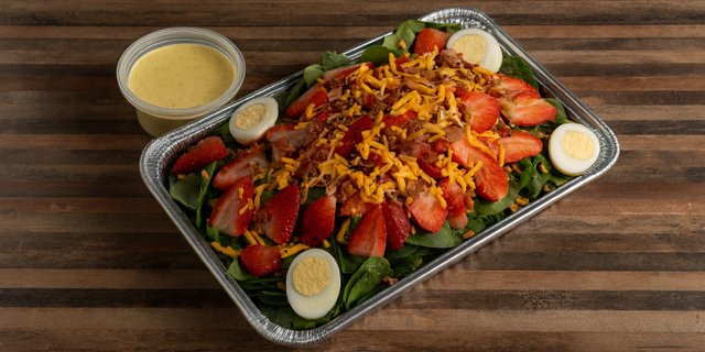 Strawberry Spinach Salad