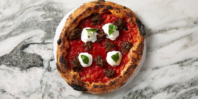12" Eggplant Pizza