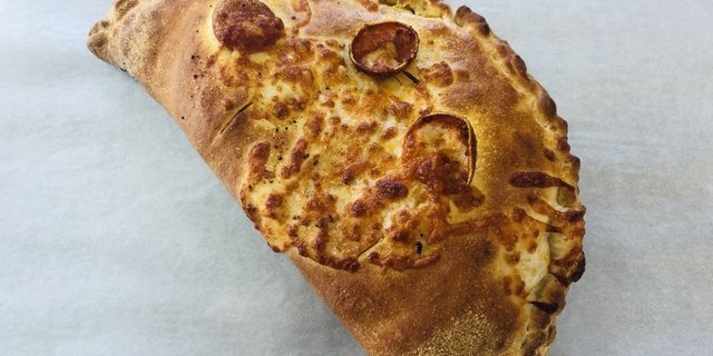 All Meat Calzone