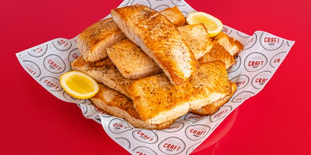 Baked Salmon Platter Combo