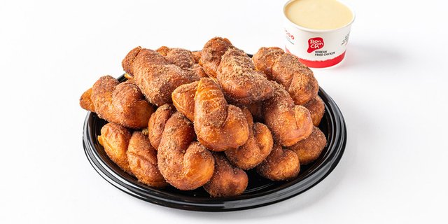 Twisted Donuts w/ Cinnamon Sugar