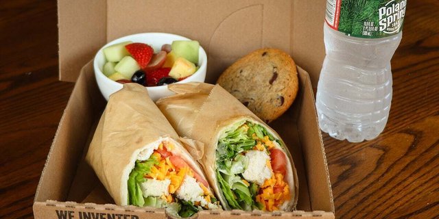 Honey Grilled Chicken Wrap Boxed Lunch