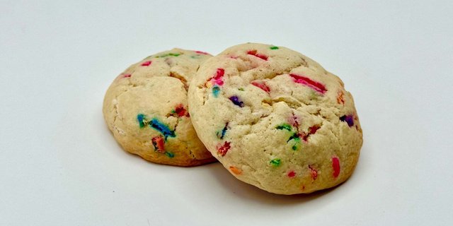 Mini Cake Batter Funfetti Cookies