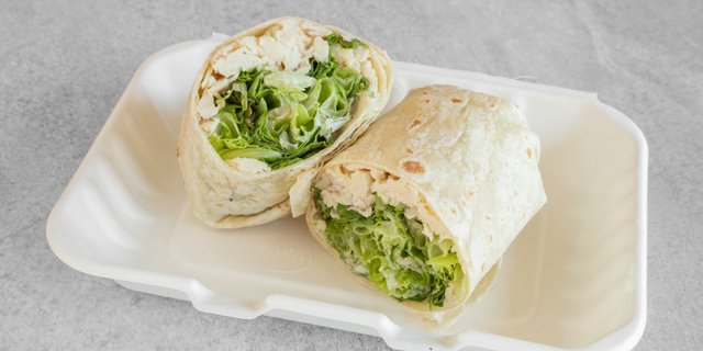 Hot Chicken Caesar Wrap