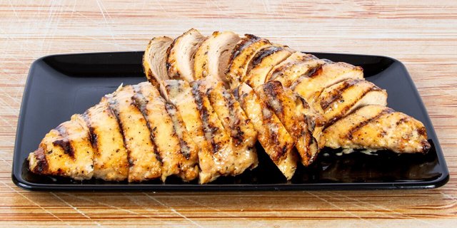 Grilled Boneless Caesar Chicken Breasts
