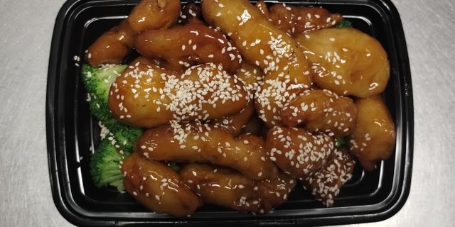 White Meat Sesame Chicken