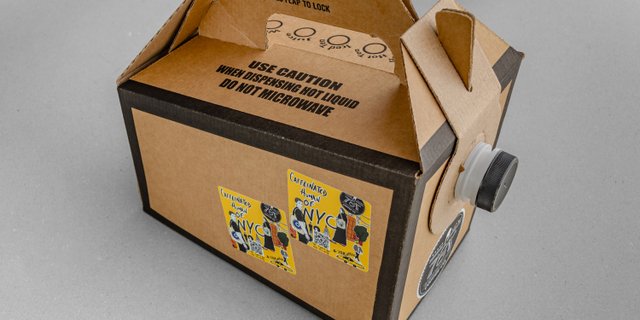 Hot Long Black Coffee Box