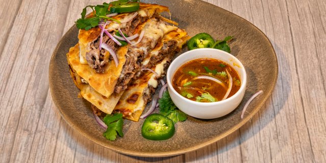 Birria Quesadilla Platter