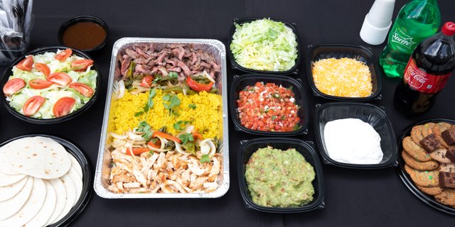 Southwestern Chicken & Beef Fajitas