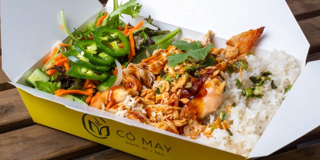 Shredded Chicken Rice Box