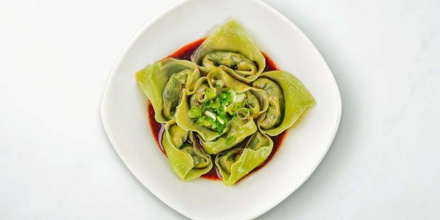 Vegan Spicy Wontons