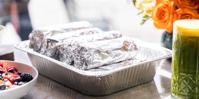 Vegetarian Breakfast Burrito